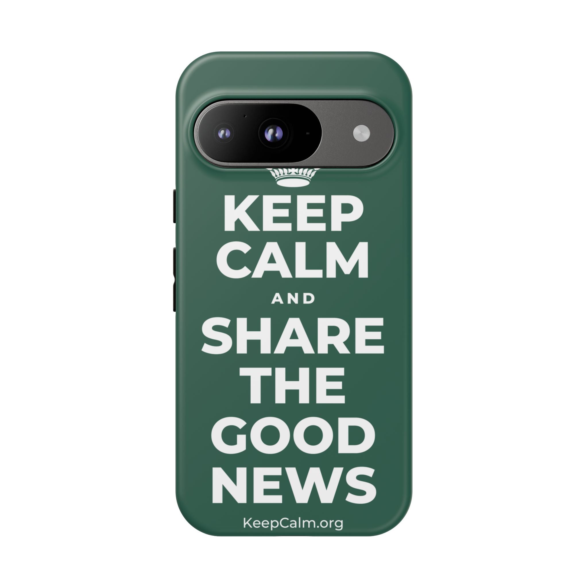 KEEP CALM AND SHARE THE GOOD NEWS Phone Case