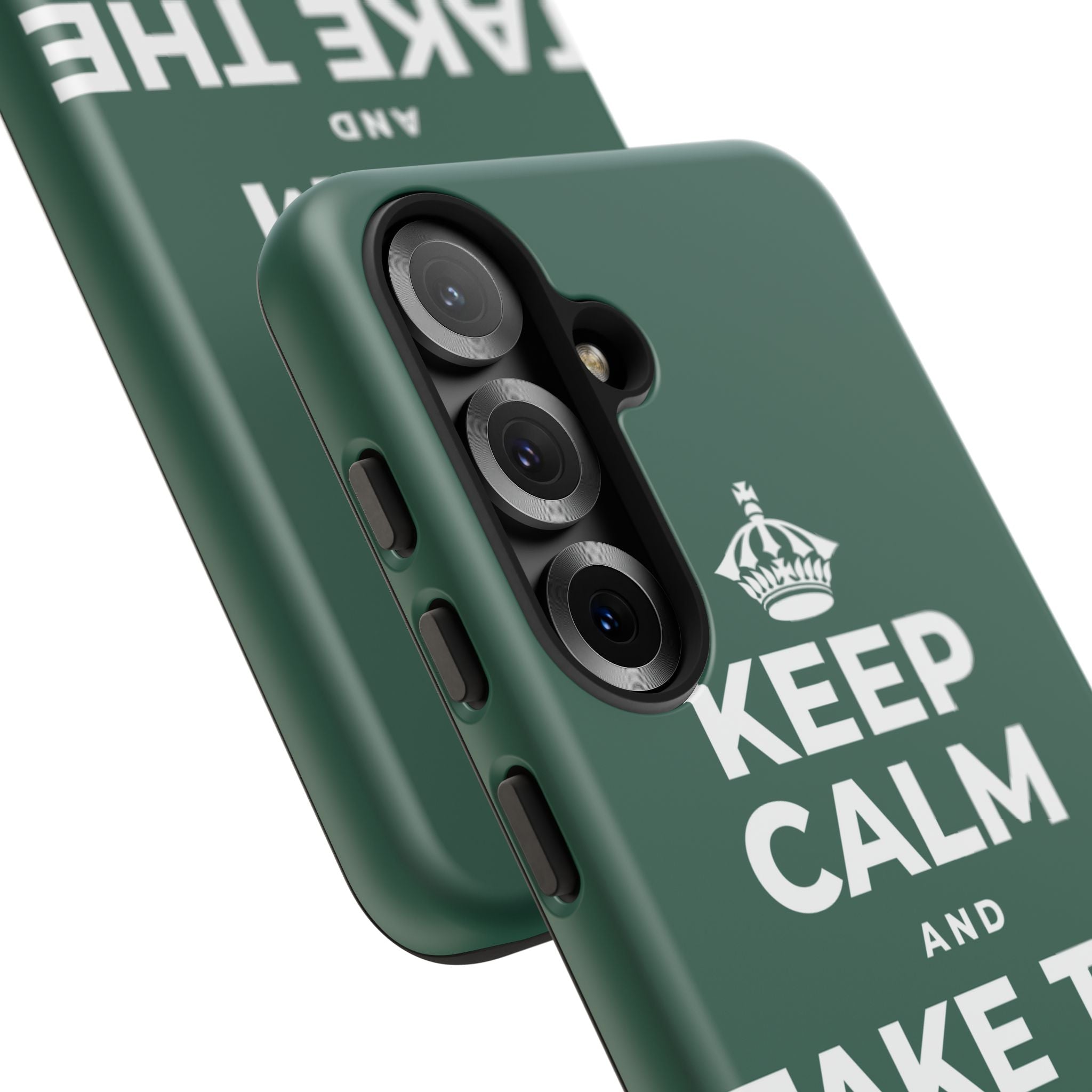 KEEP CALM AND TAKE THE FIRST STEP Phone Case