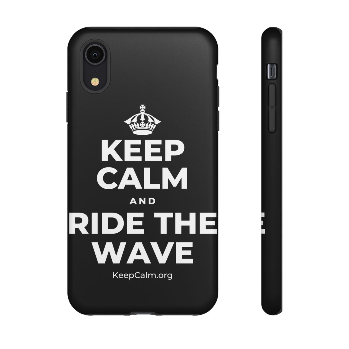 KEEP CALM AND RIDE THE WAVE Phone Case
