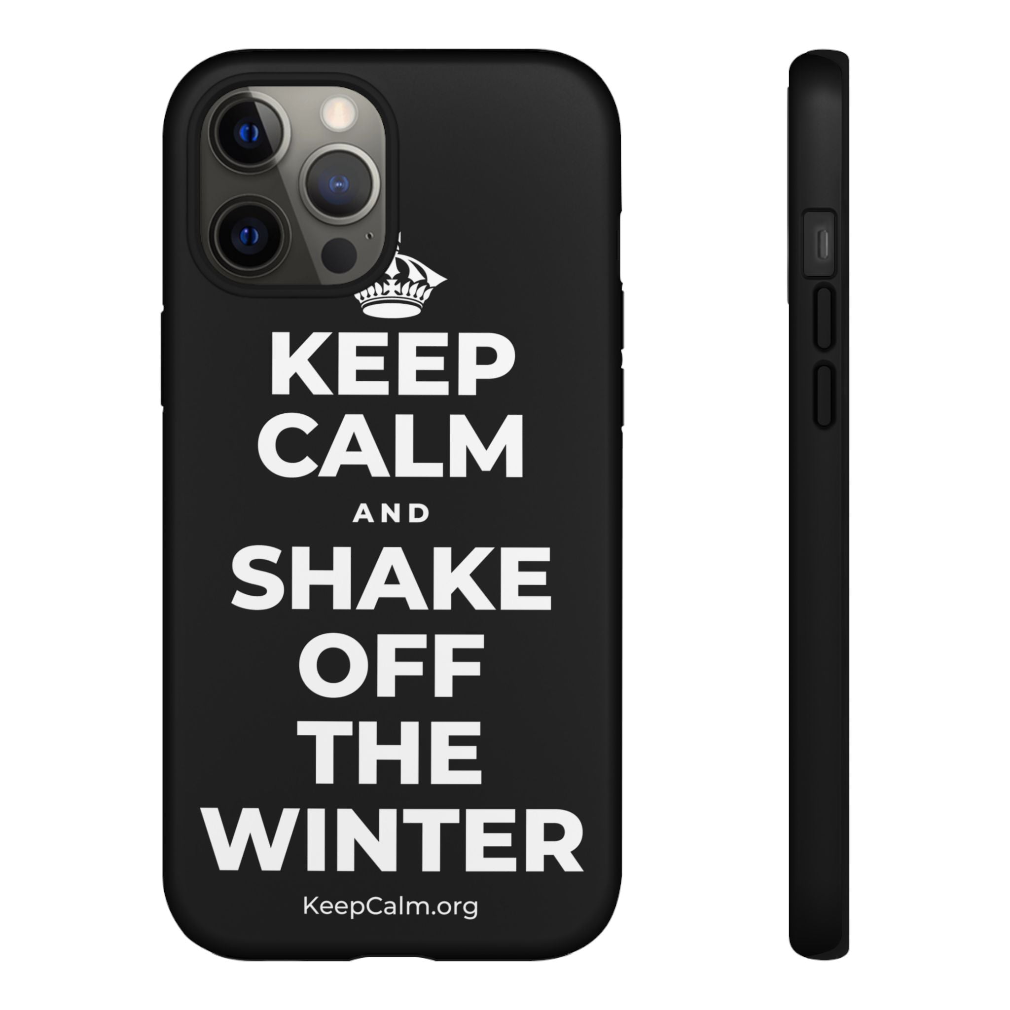 KEEP CALM AND SHAKE OFF THE WINTER Phone Case