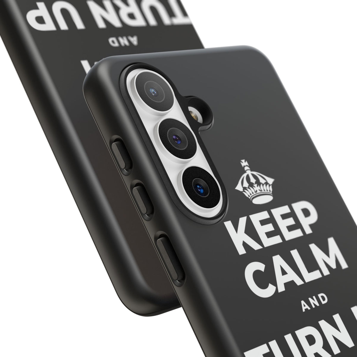 KEEP CALM AND TURN UP THE MUSIC Phone Case