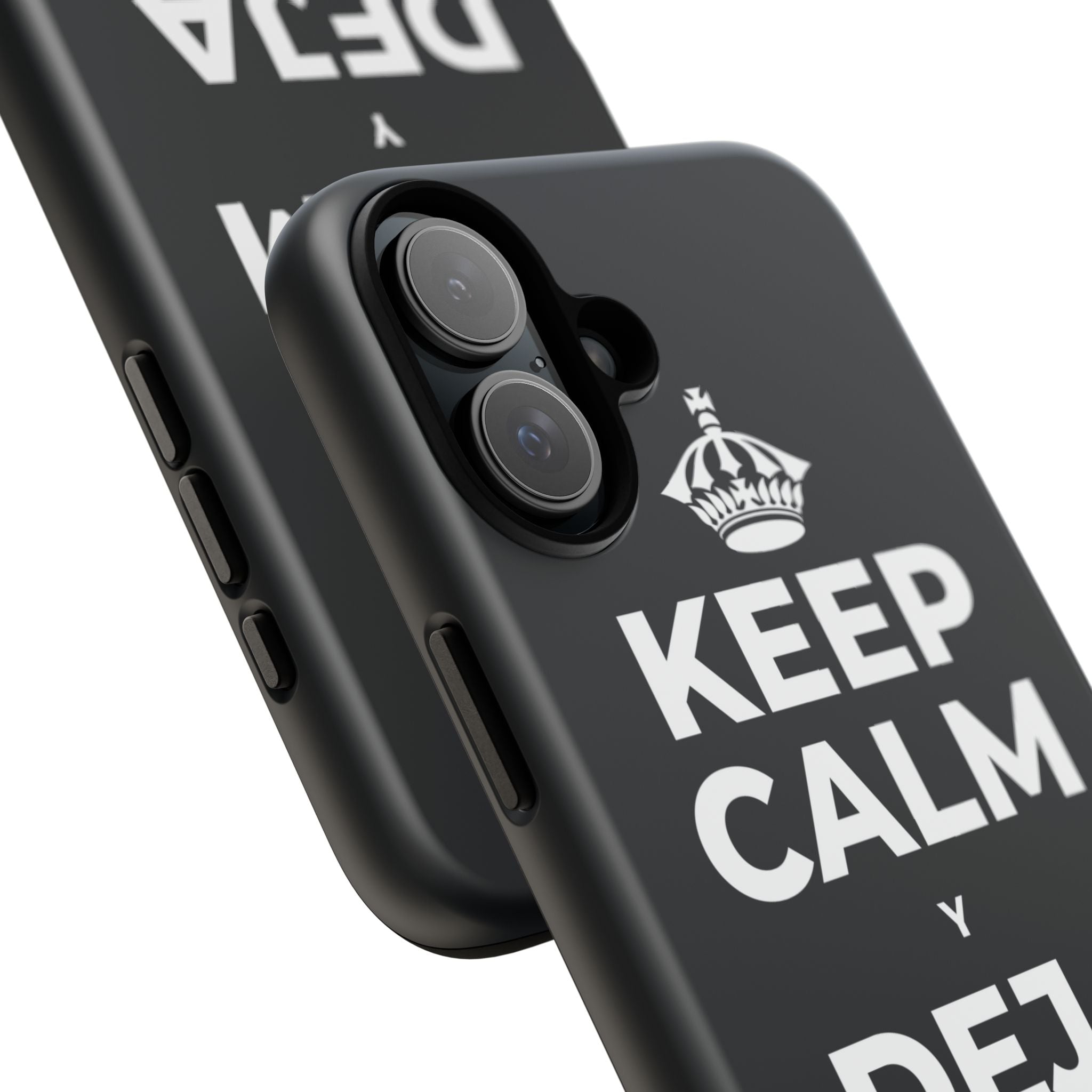 KEEP CALM Y DEJA QUE BASTE Phone Case (Dark)