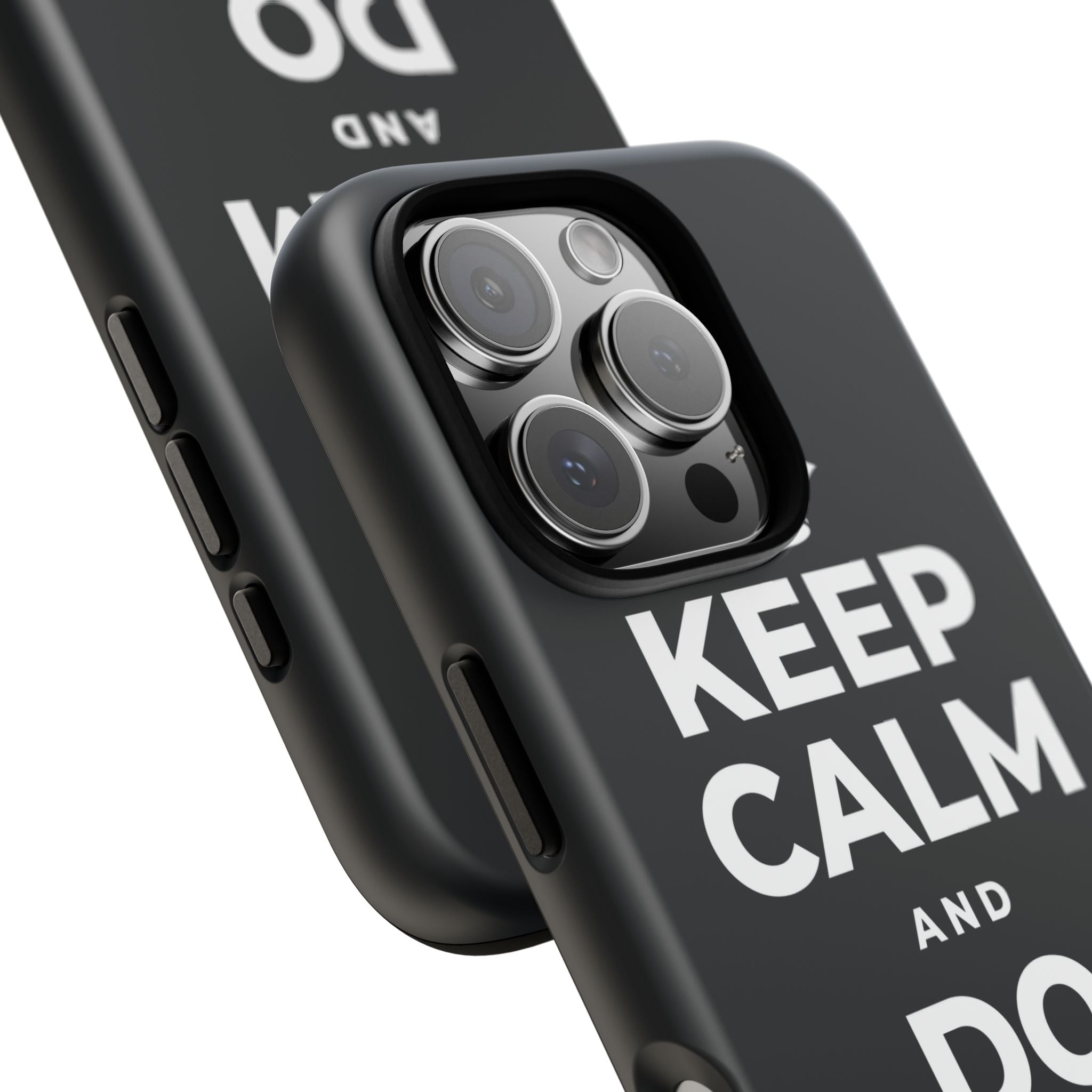 KEEP CALM AND DO LESS, GENTLY Phone Case (Dark)