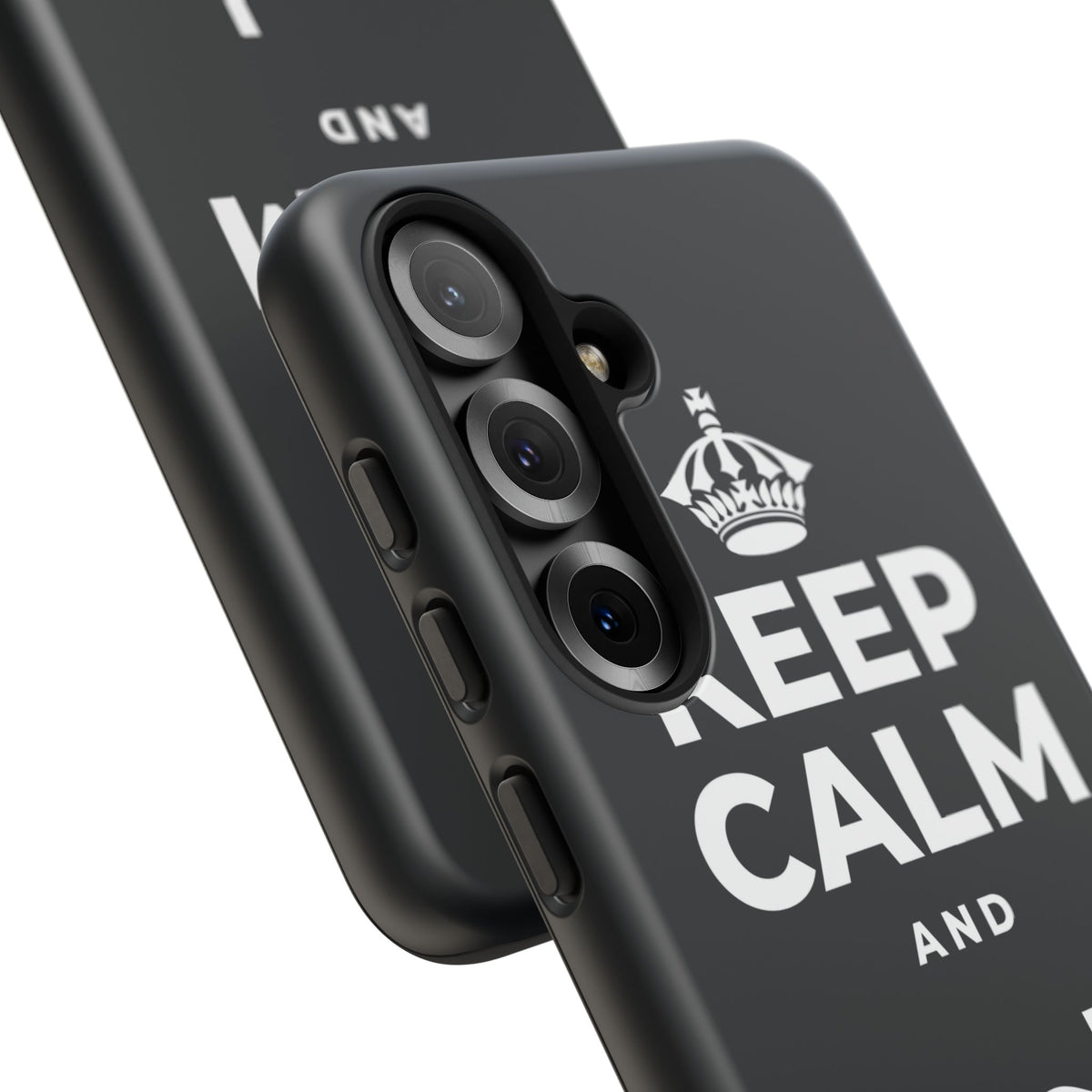 KEEP CALM AND احمِ سلامك Phone Case (Dark)
