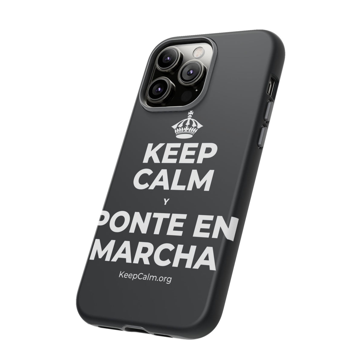 KEEP CALM Y PONTE EN MARCHA Phone Case (Dark)