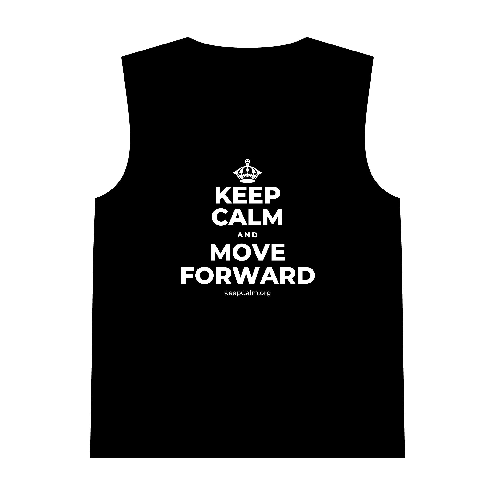 KEEP CALM AND MOVE FORWARD Tank Top