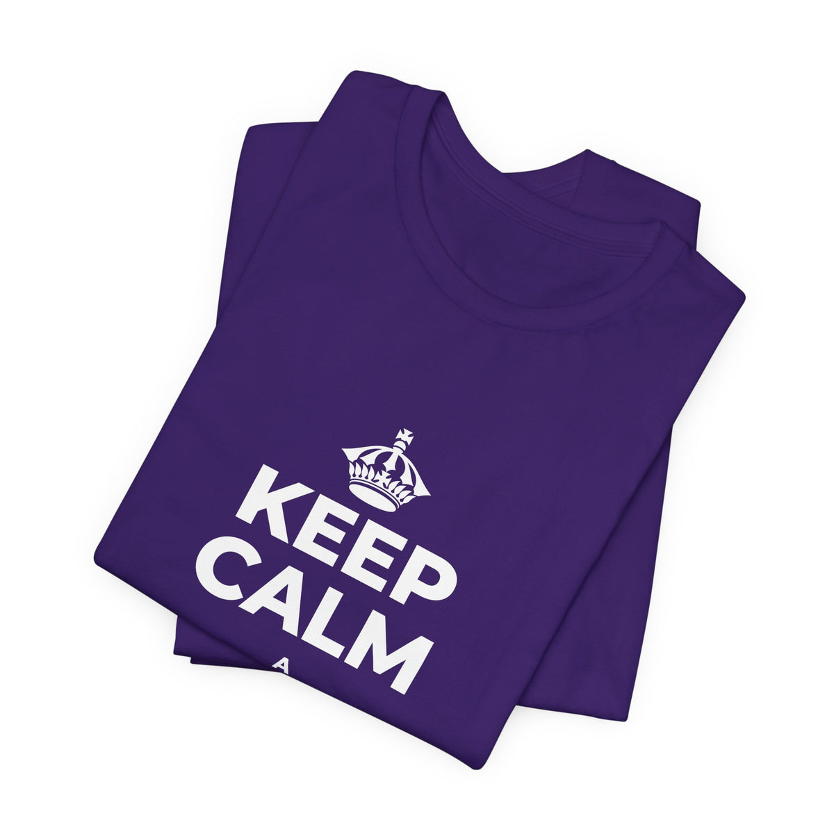 KEEP CALM A HOʻOKUʻU I KA LĀ T-Shirt (Soft Cream–Heather Mauve)