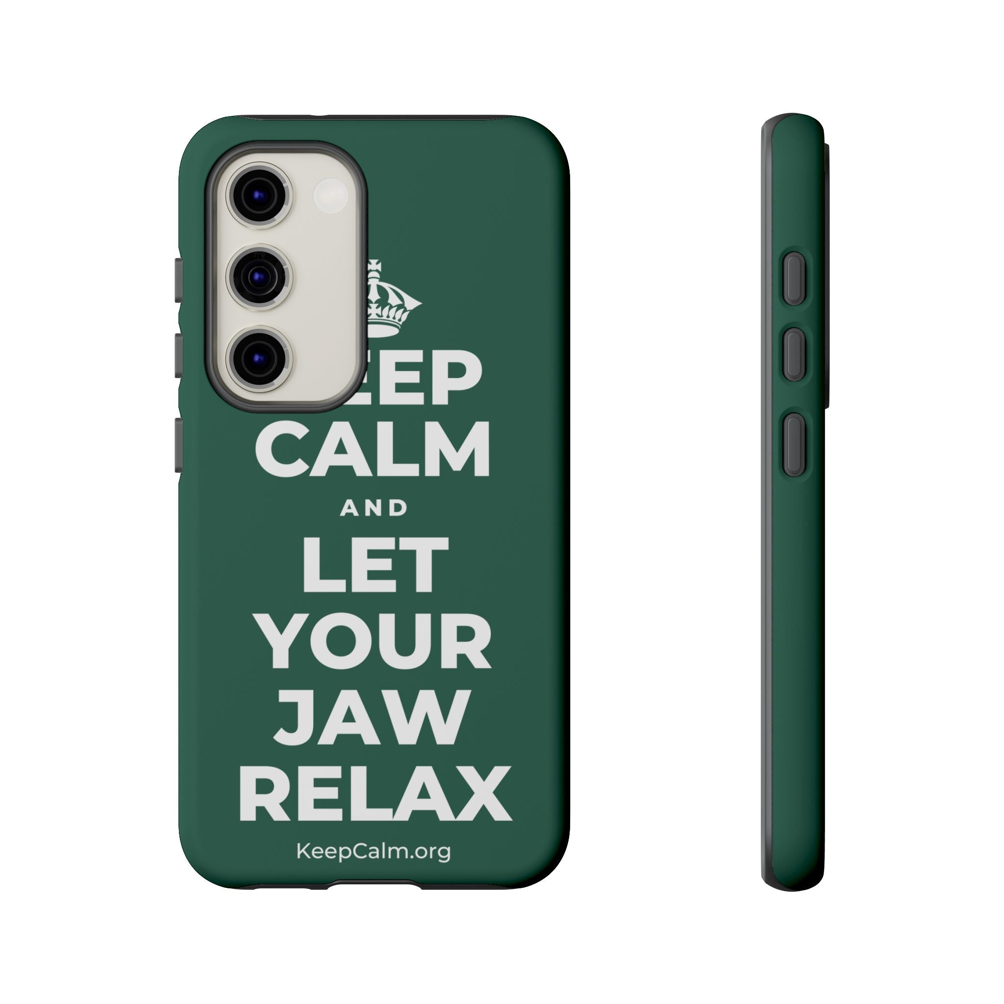 KEEP CALM AND LET YOUR JAW RELAX Phone Case