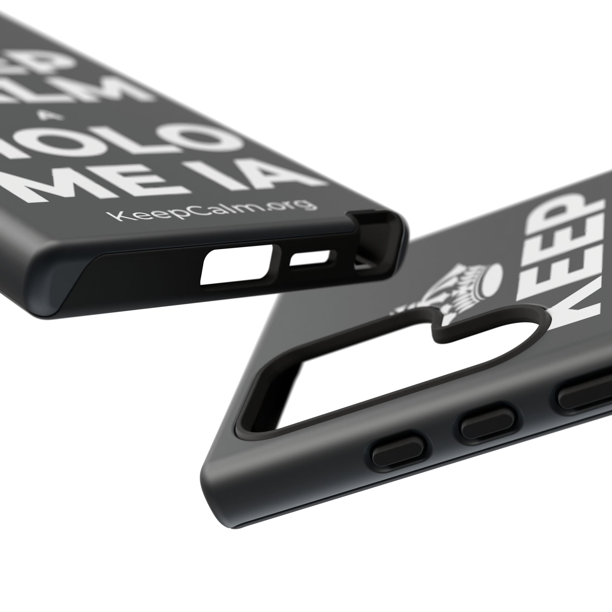 KEEP CALM A HOLO ME IA Phone Case (Dark)