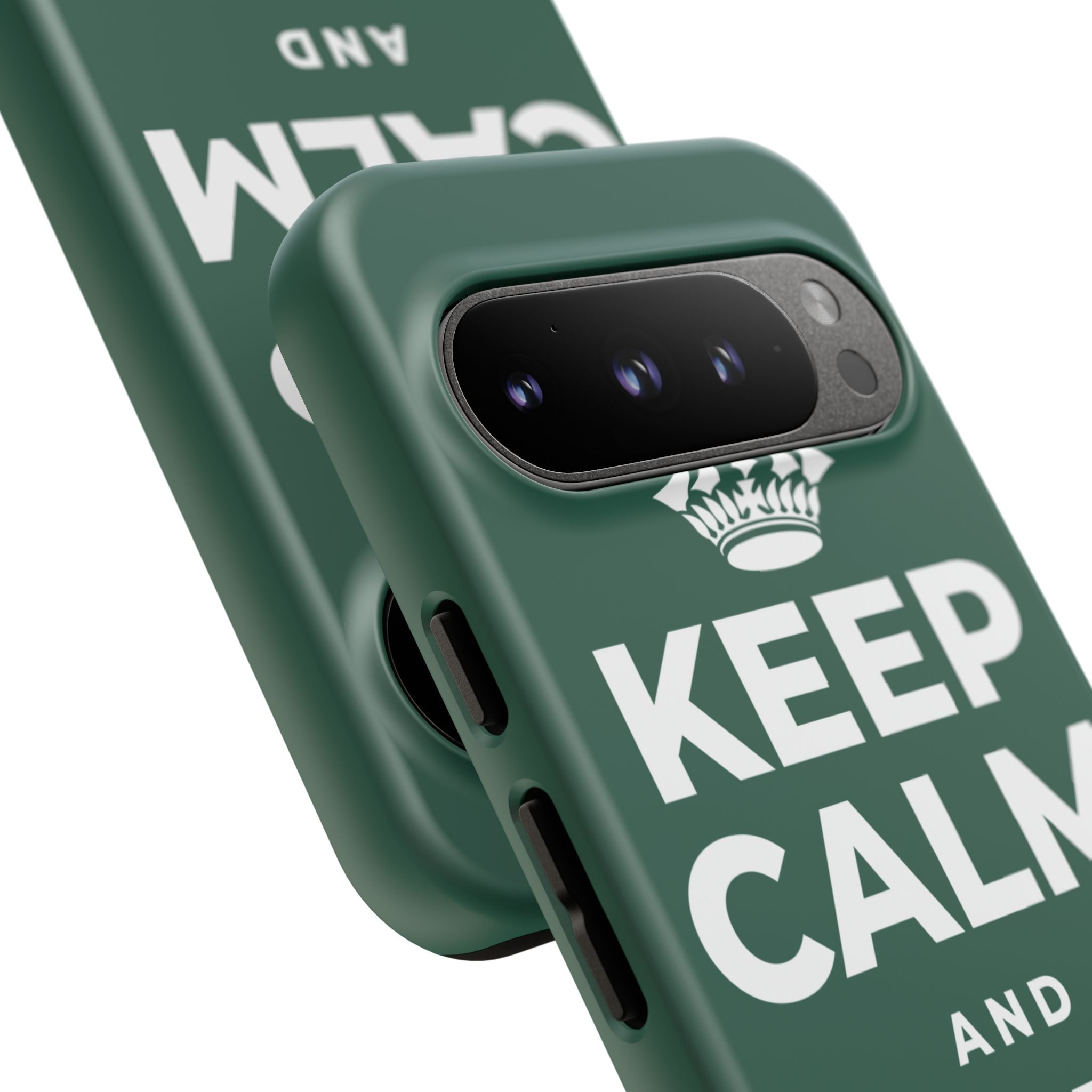 KEEP CALM AND COZY UP Phone Case