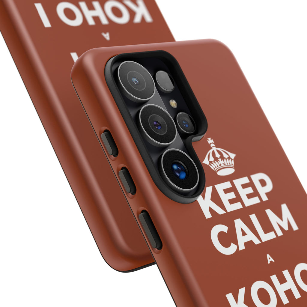 KEEP CALM A KOHO I KE AHONUI Phone Case