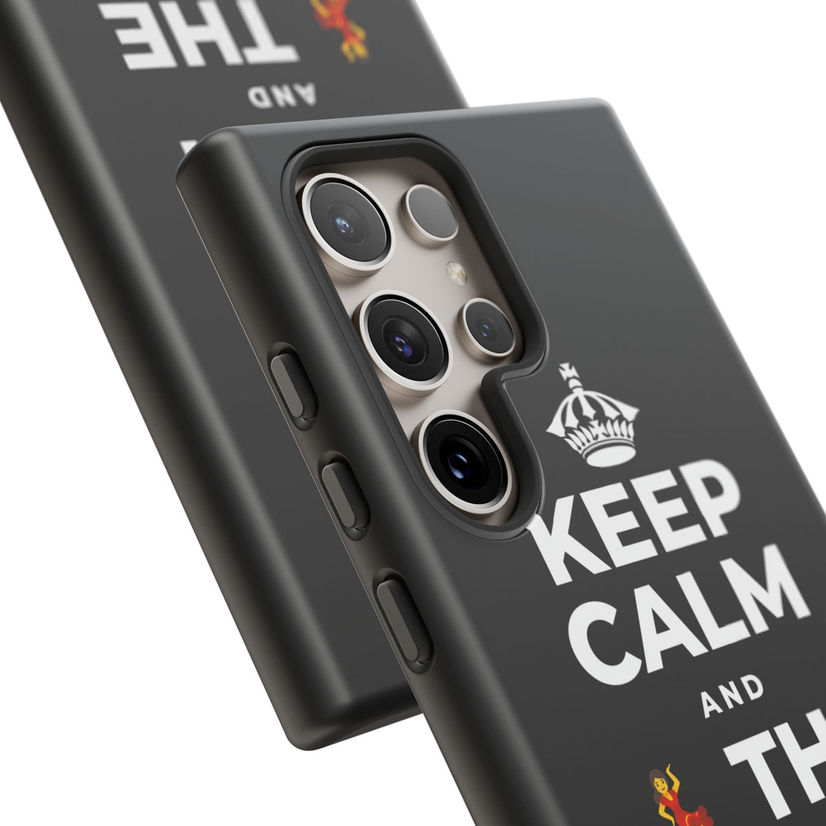 KEEP CALM AND 💃 THE NIGHT AWAY Phone Case