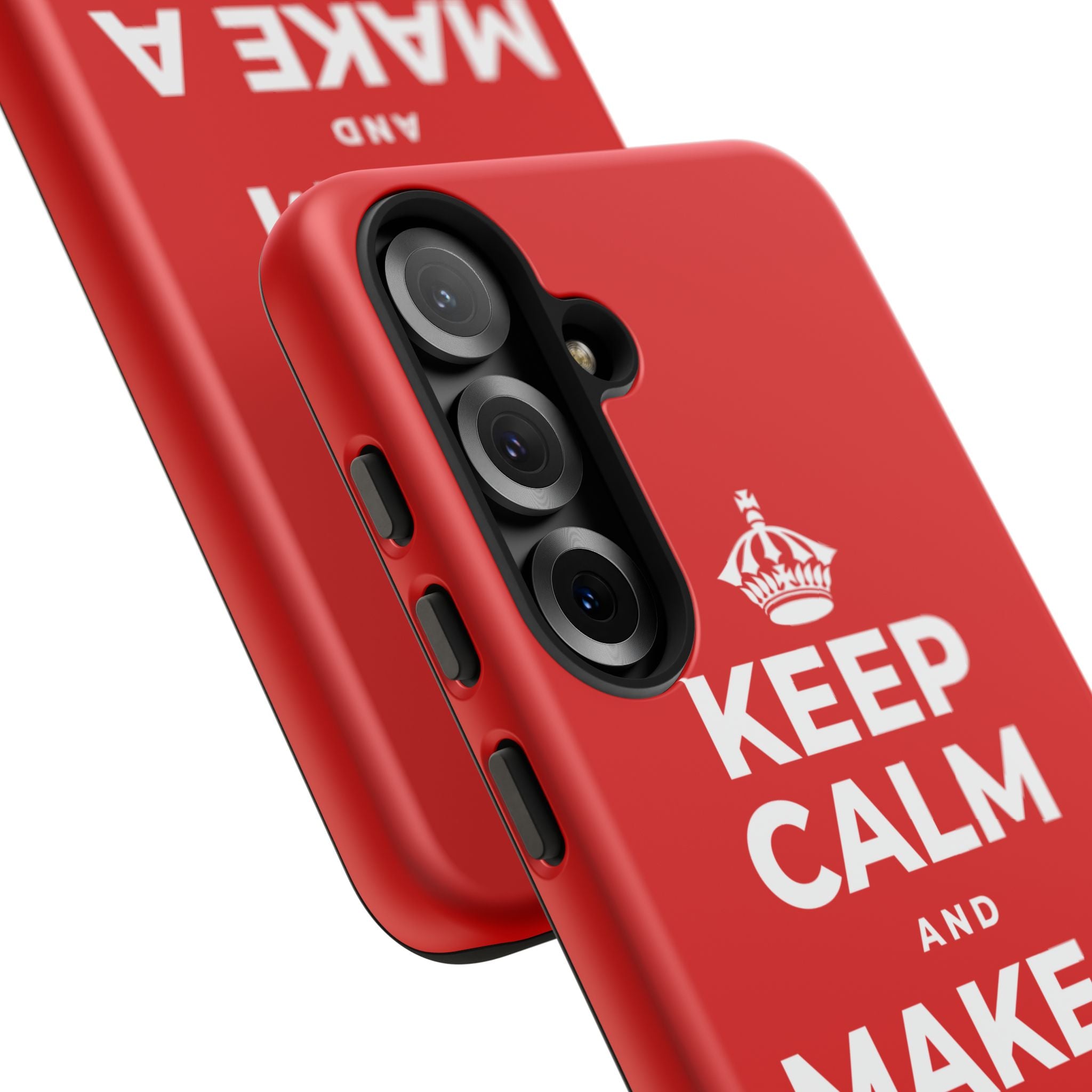 KEEP CALM AND MAKE A HAPPY MEMORY Phone Case