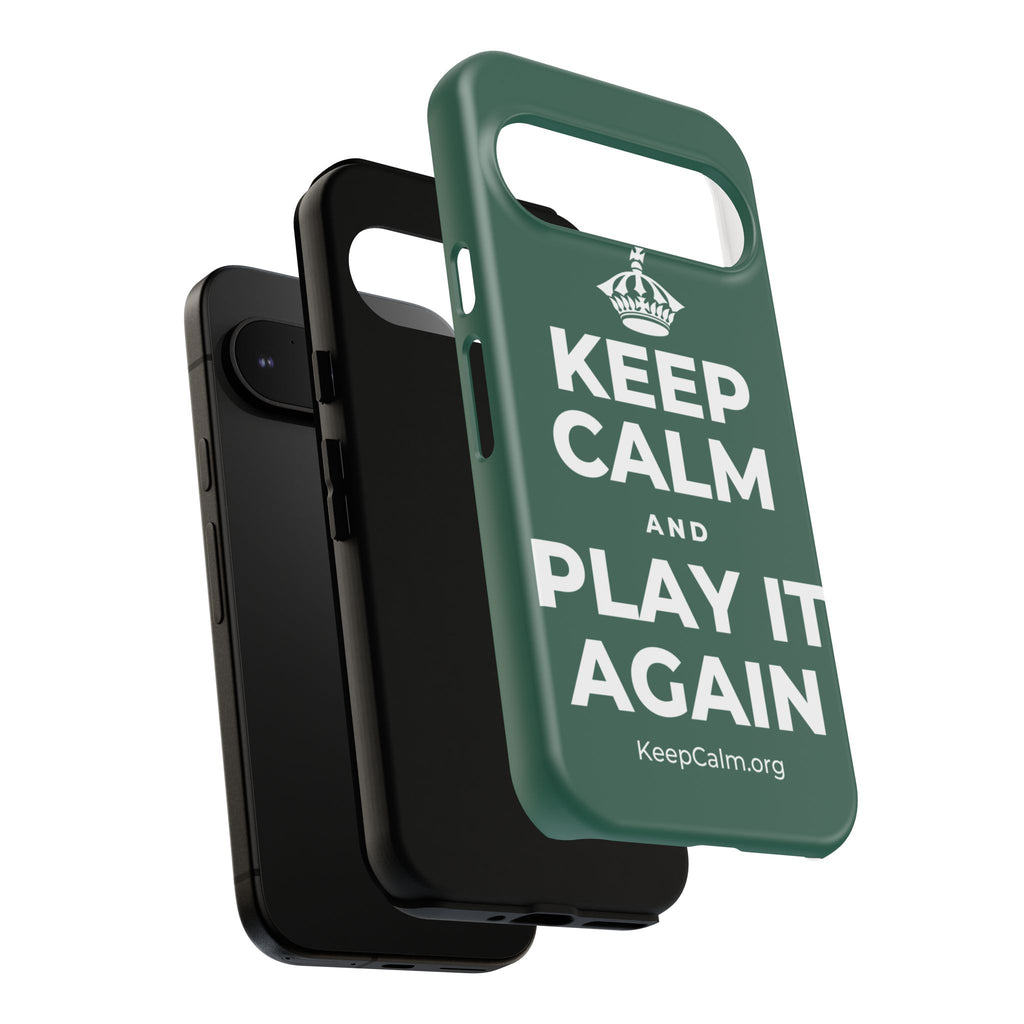 KEEP CALM AND PLAY IT AGAIN Phone Case