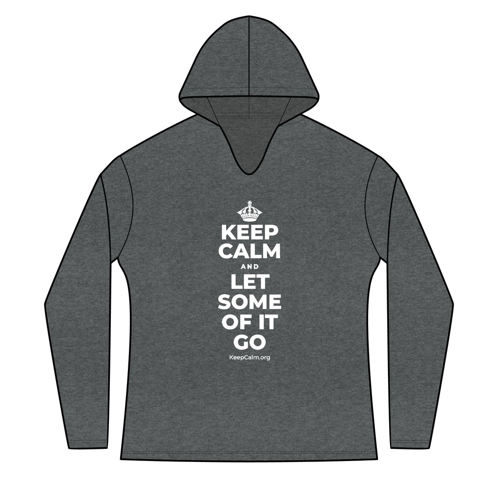 KEEP CALM AND LET SOME OF IT GO Women's Long Sleeve Hoodie