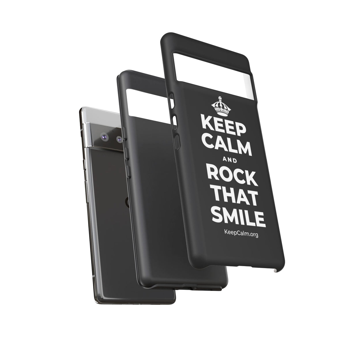 KEEP CALM AND ROCK THAT SMILE Phone Case