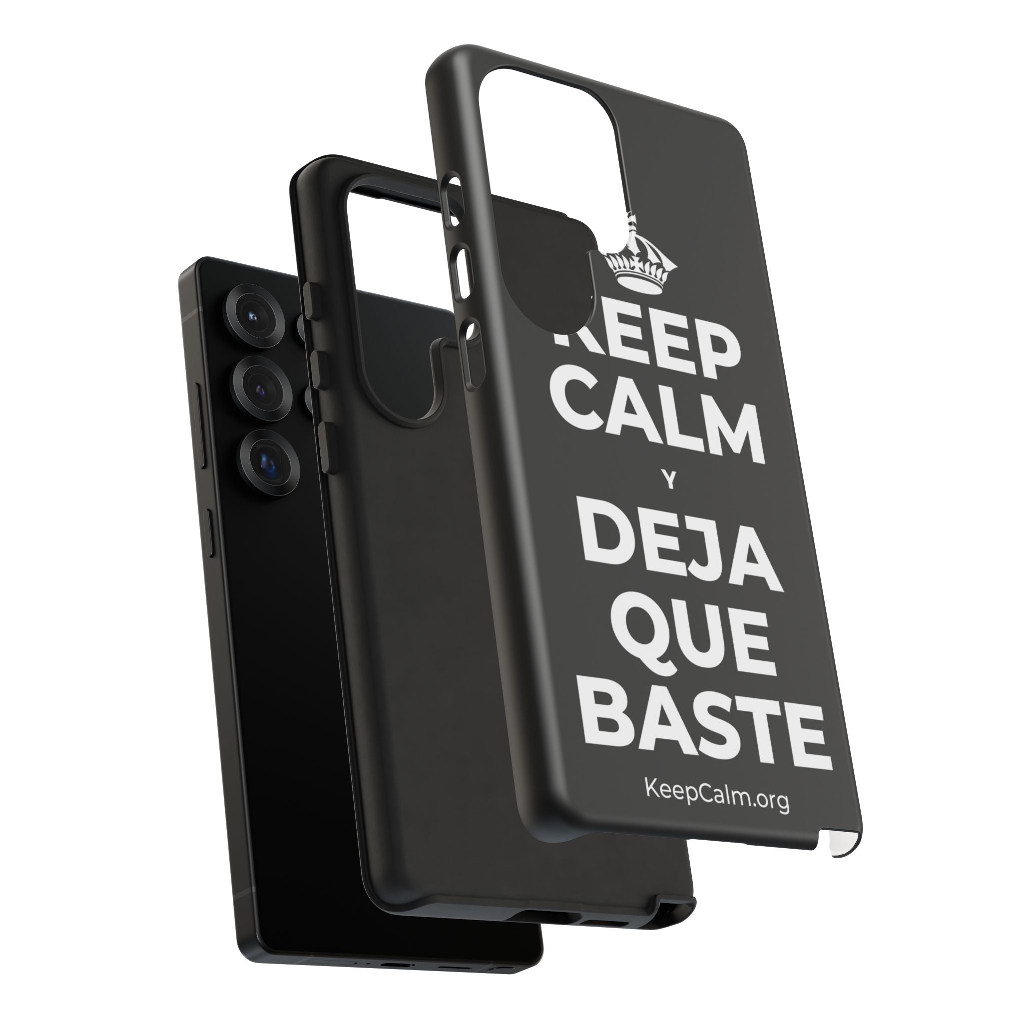 KEEP CALM Y DEJA QUE BASTE Phone Case