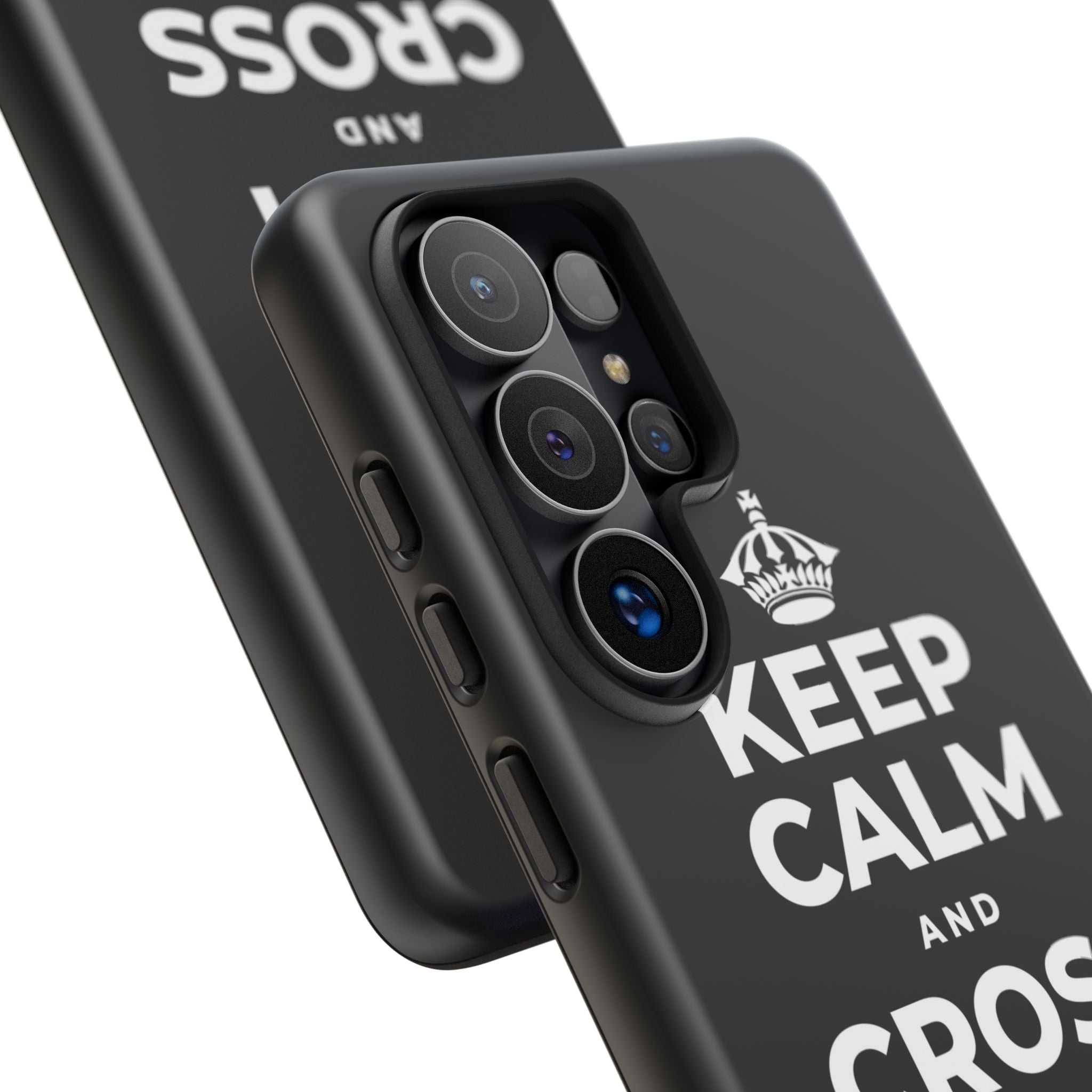 KEEP CALM AND CROSS THE MILES Phone Case