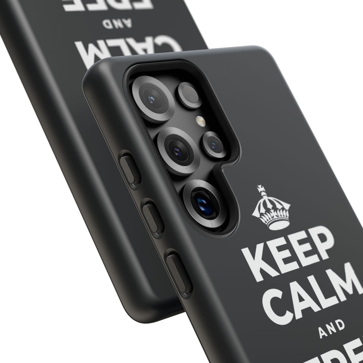 KEEP CALM AND FREE YOURSELF Phone Case (Dark)