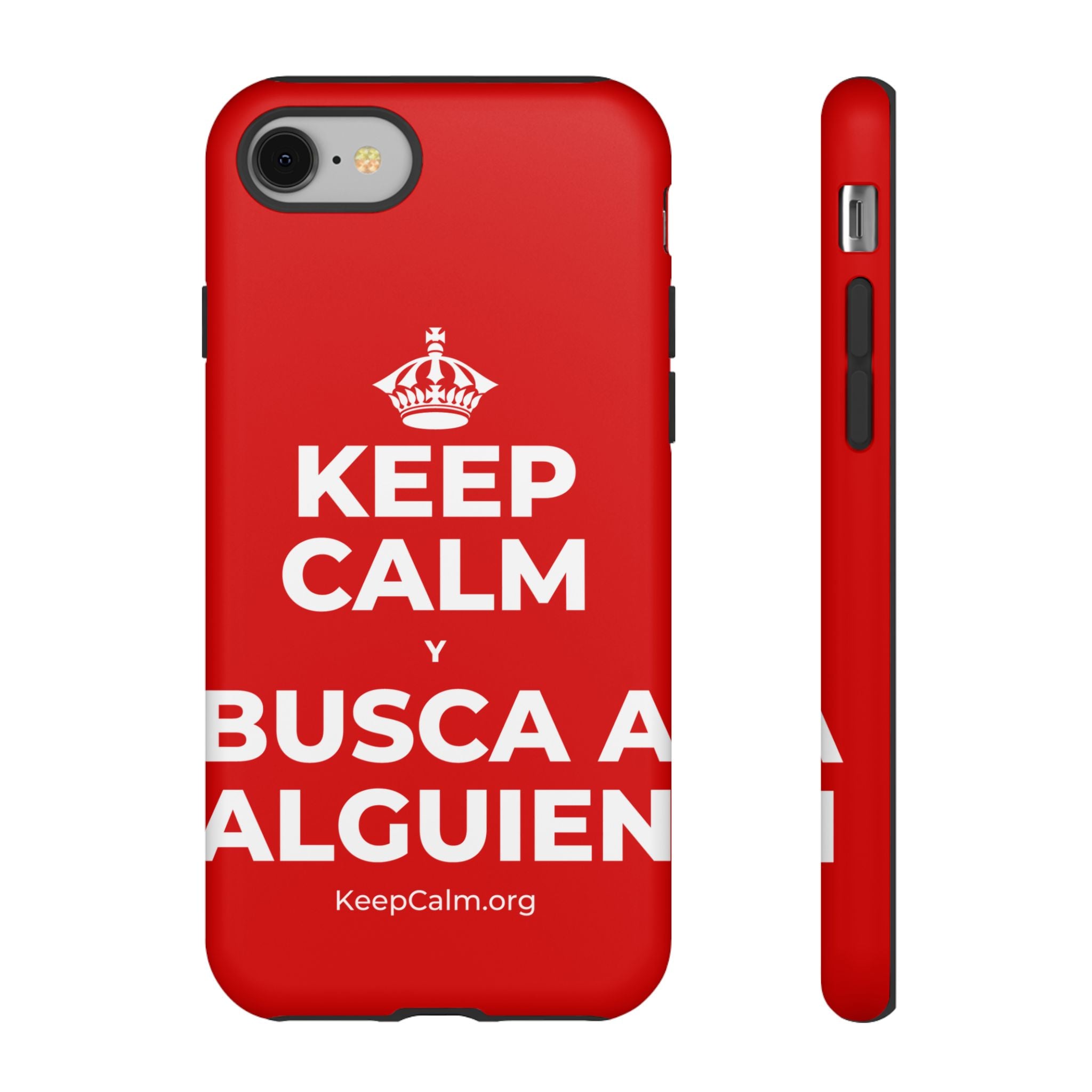 KEEP CALM Y BUSCA A ALGUIEN Phone Case