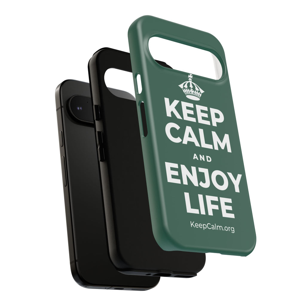 KEEP CALM AND ENJOY LIFE Phone Case