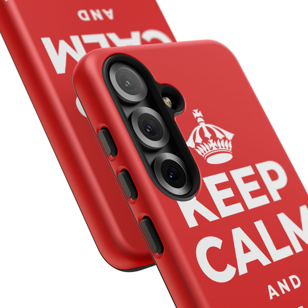 KEEP CALM AND ENJOY THIS Phone Case