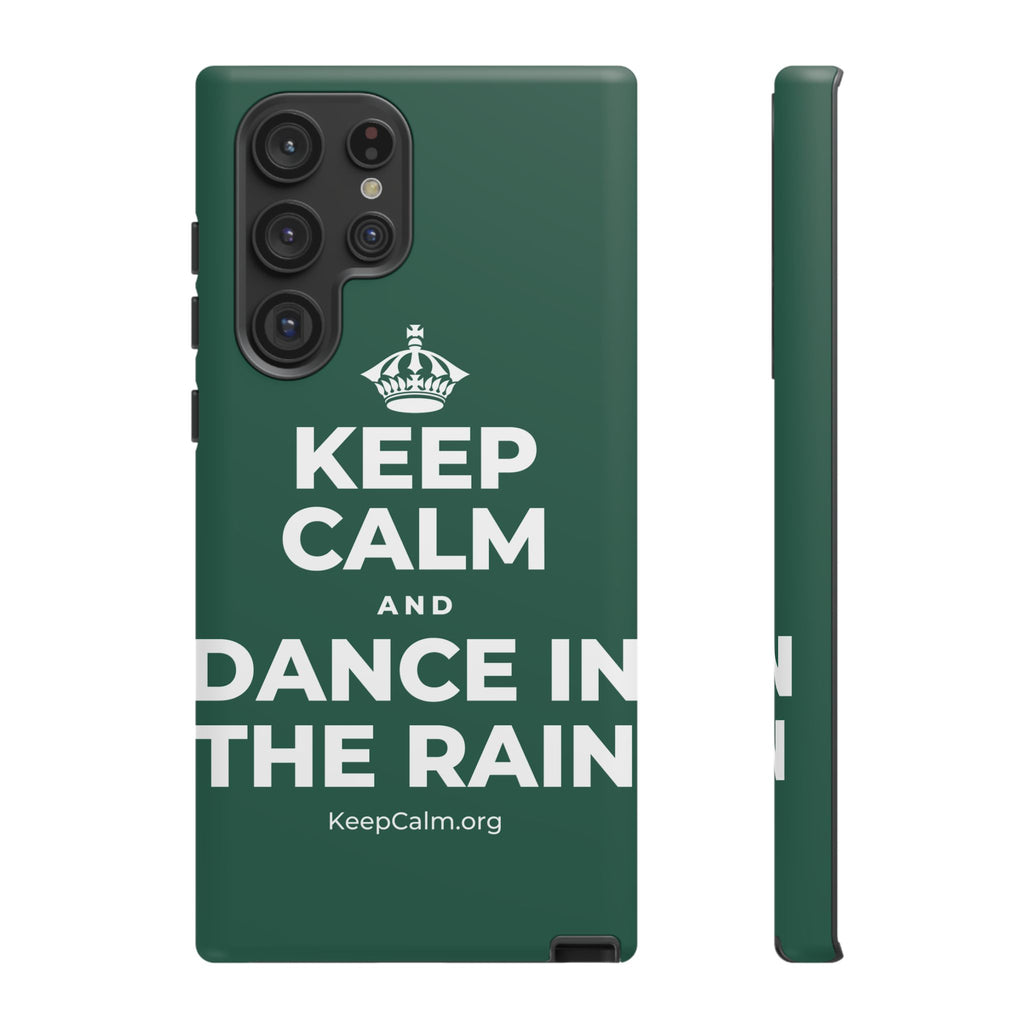 KEEP CALM AND DANCE IN THE RAIN Phone Case