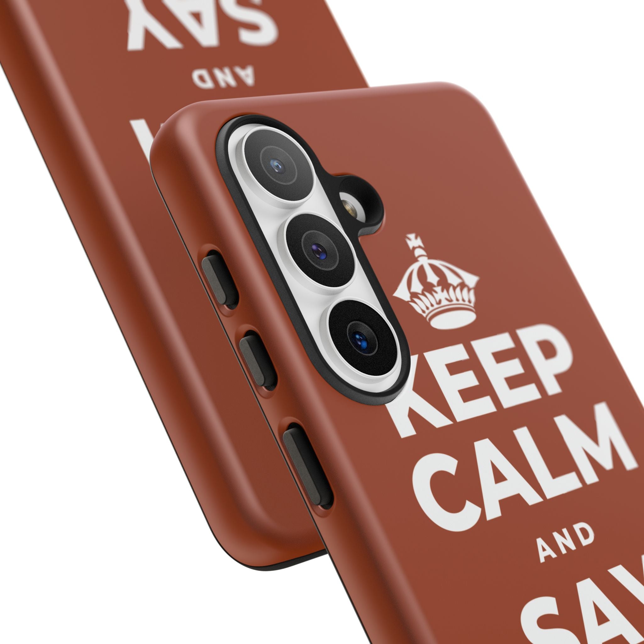 KEEP CALM AND SAY THANK YOU Phone Case