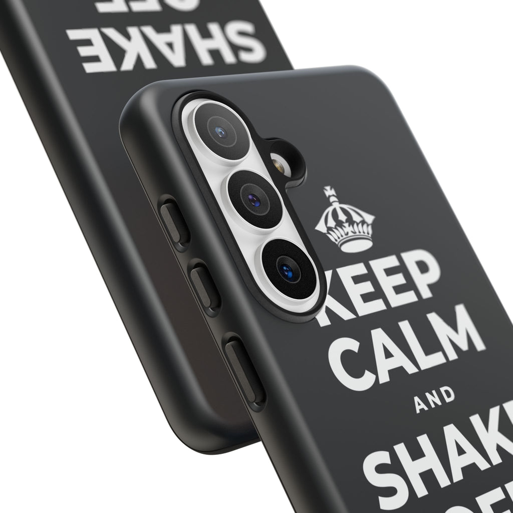 KEEP CALM AND SHAKE OFF THE WINTER Phone Case (Dark)