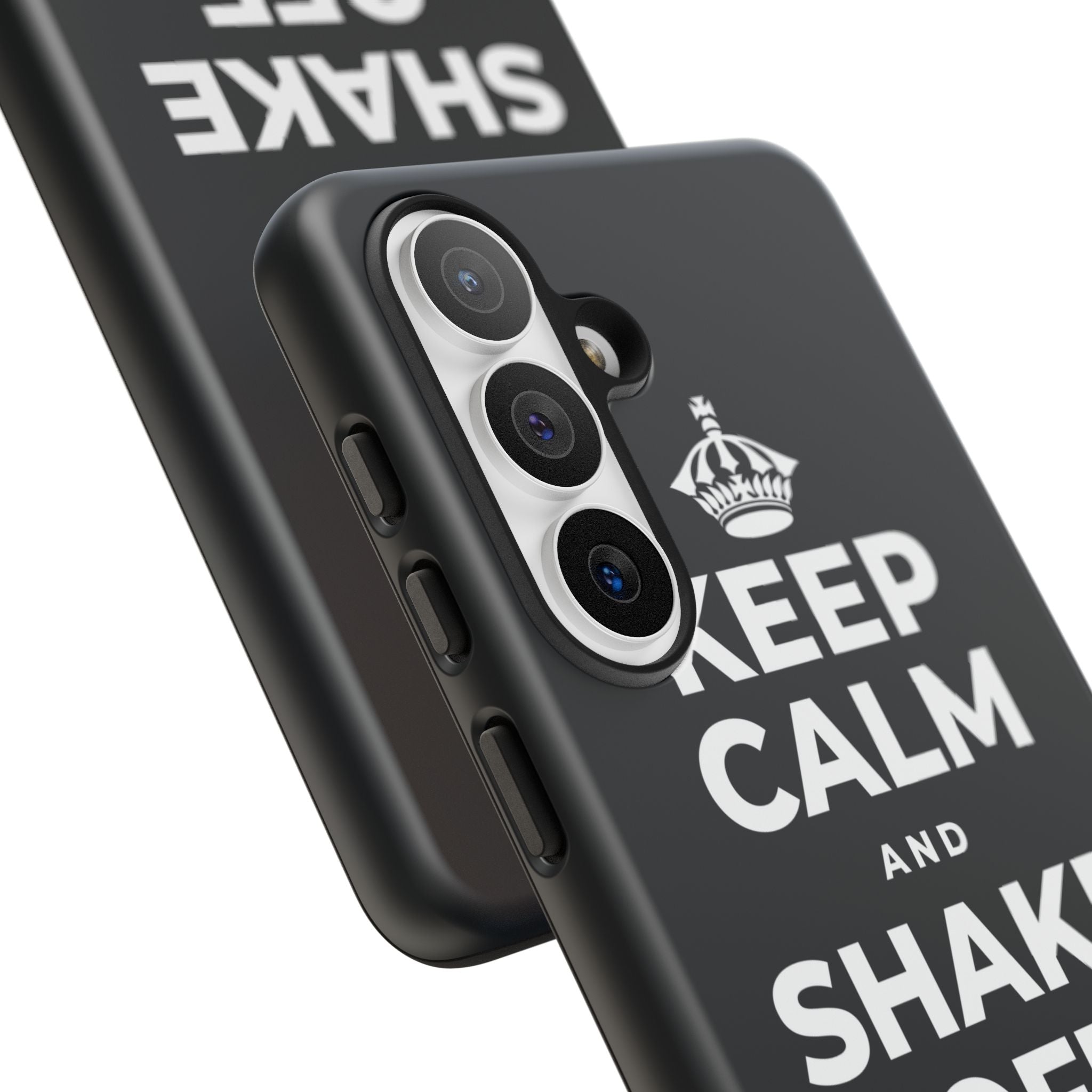 KEEP CALM AND SHAKE OFF THE WINTER Phone Case (Dark)