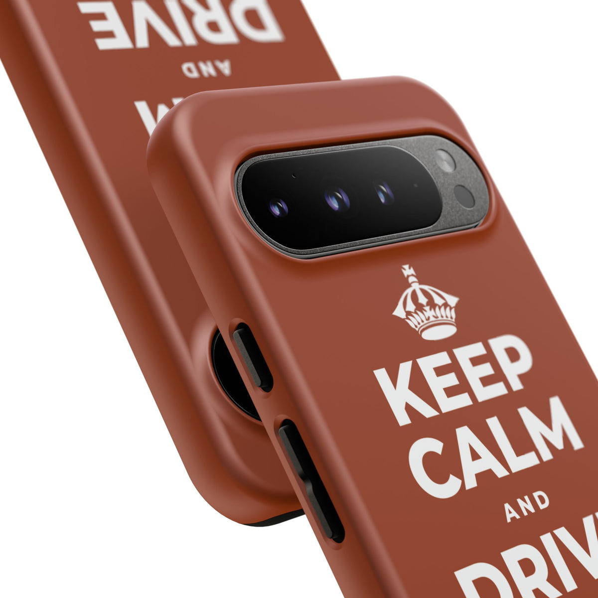 KEEP CALM AND DRIVE THE LONG WAY Phone Case