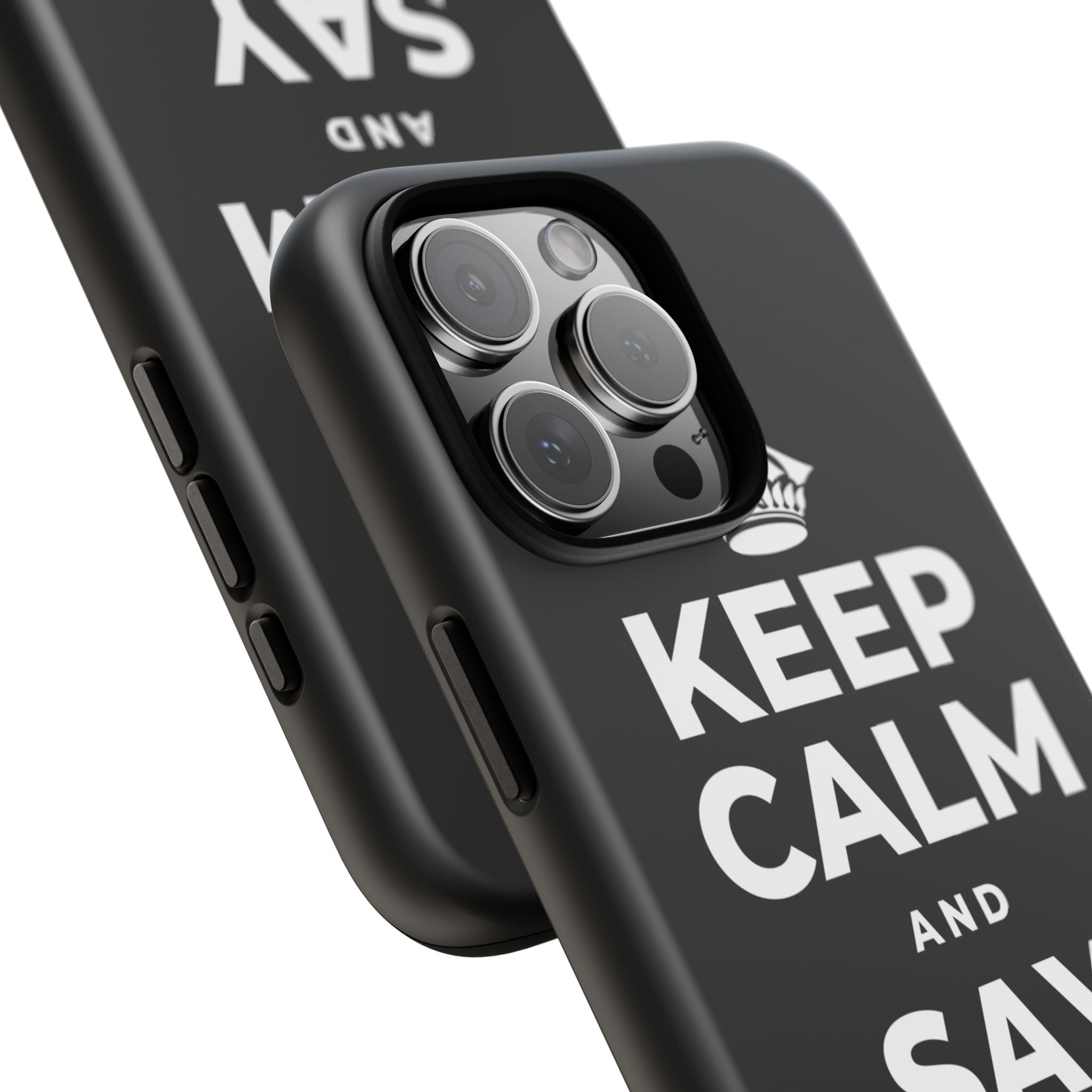 KEEP CALM AND SAY THANK YOU Phone Case