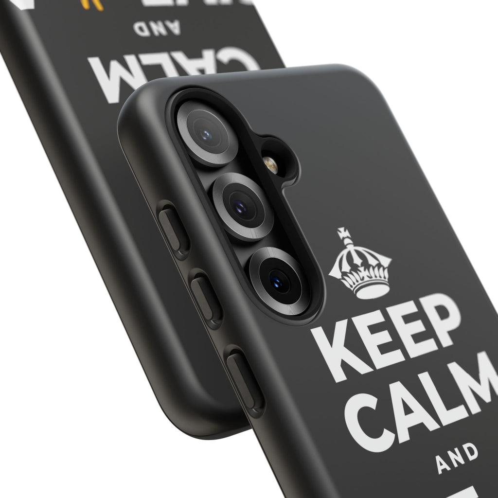 KEEP CALM AND GIVE ✌️ A CHANCE Phone Case