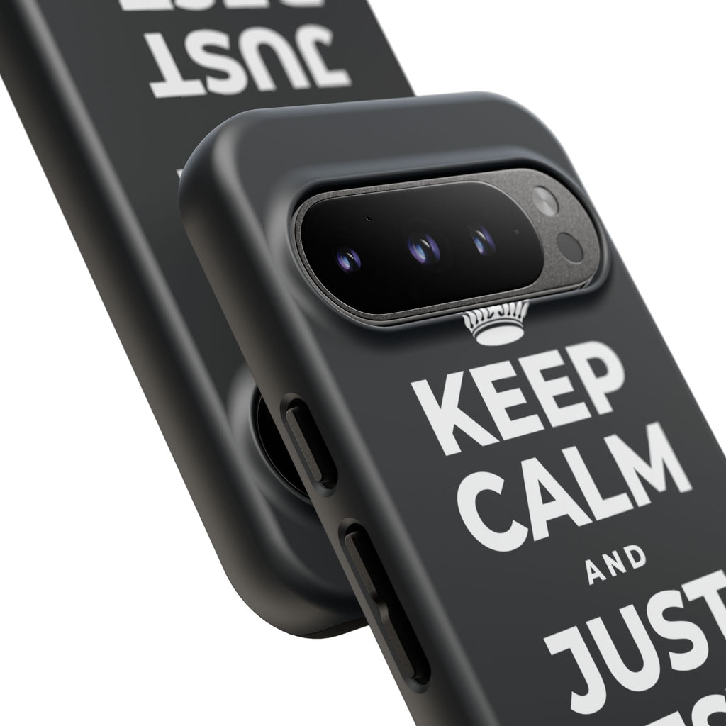KEEP CALM AND JUST REST, THAT COUNTS Phone Case (Dark)