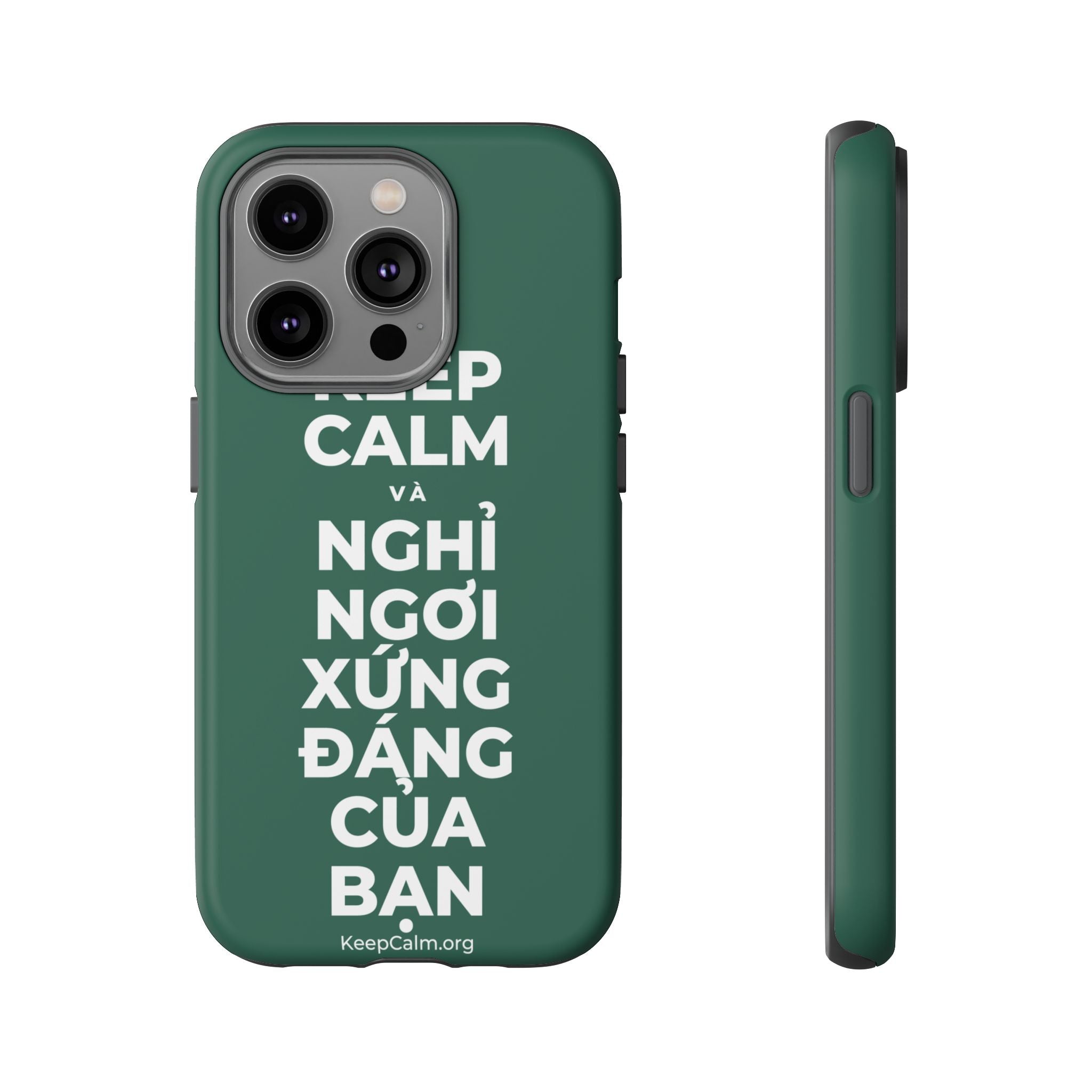 KEEP CALM VÀ NGHỈ NGƠI XỨNG ĐÁNG CỦA BẠN Phone Case