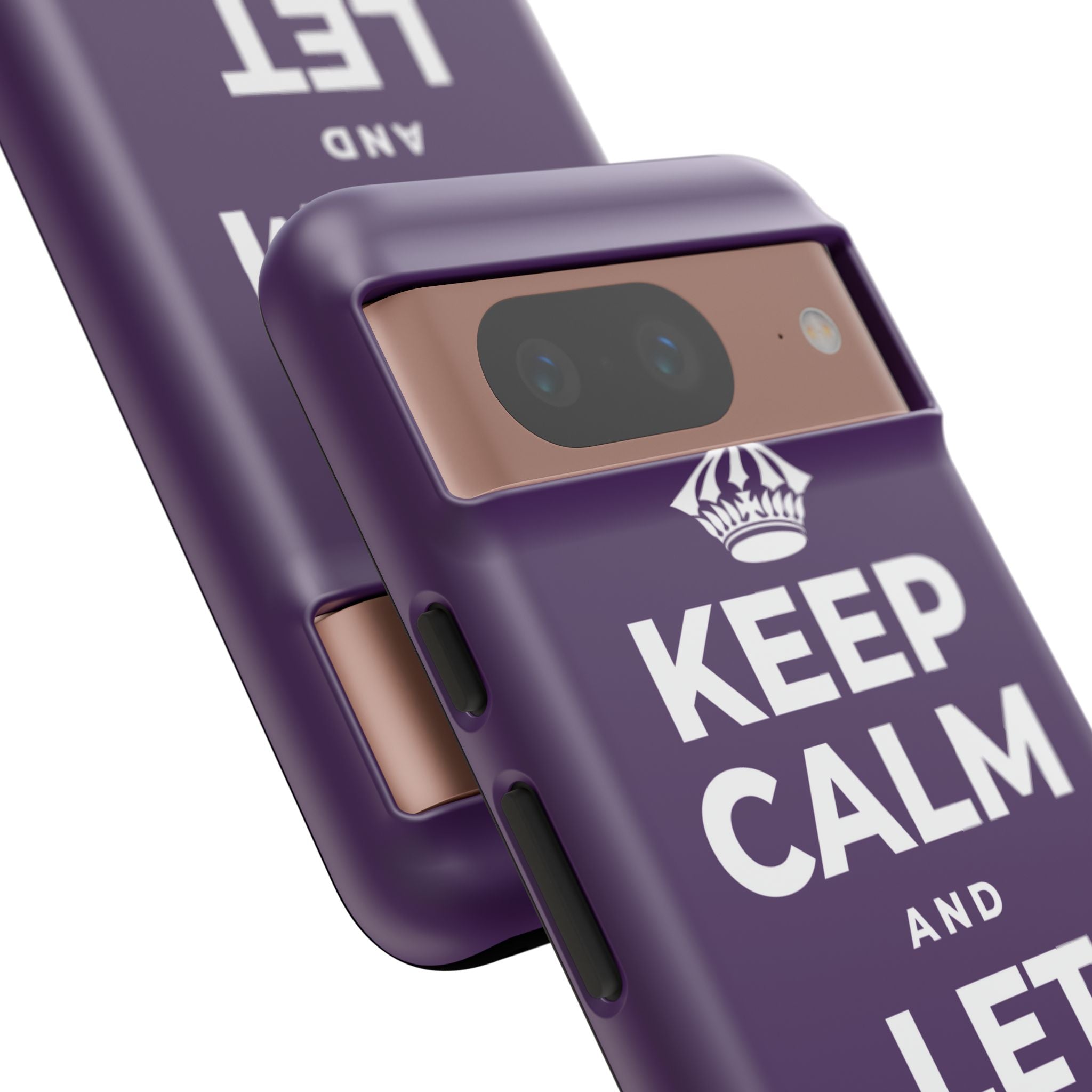 KEEP CALM AND LET IT RAIN Phone Case