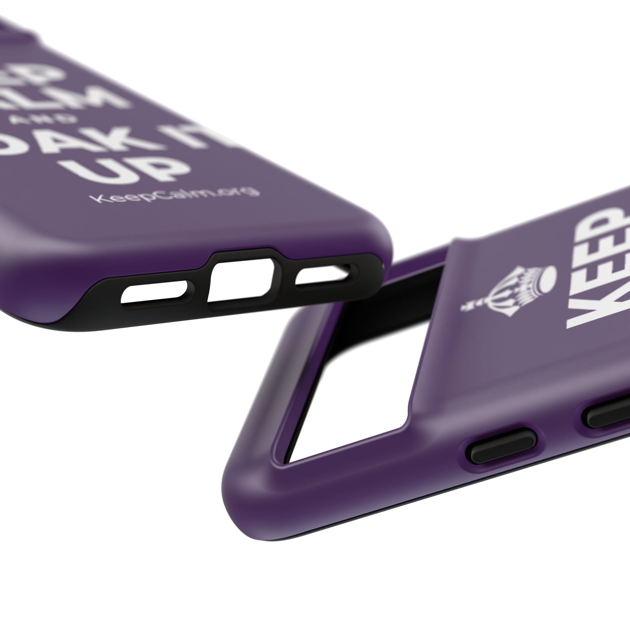 KEEP CALM AND SOAK IT UP Phone Case