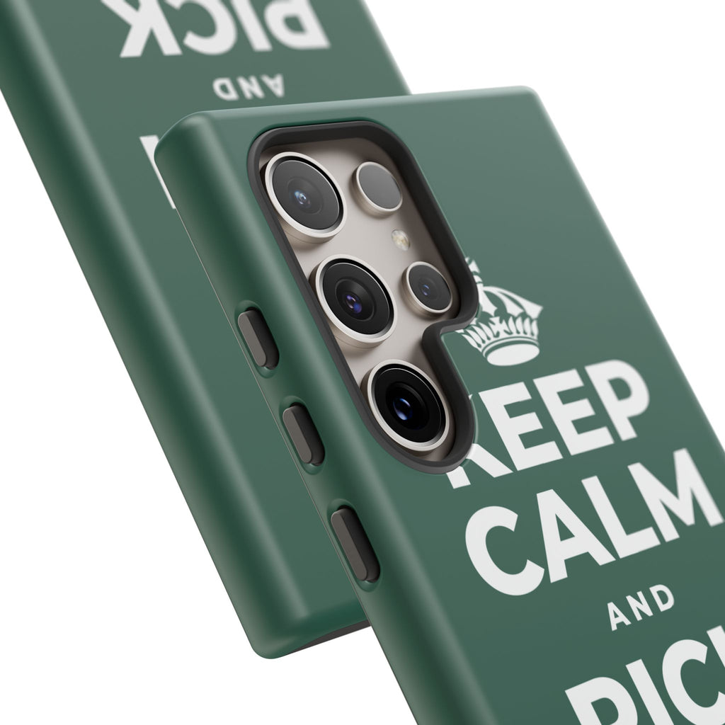 KEEP CALM AND PICK YOUR BATTLE Phone Case
