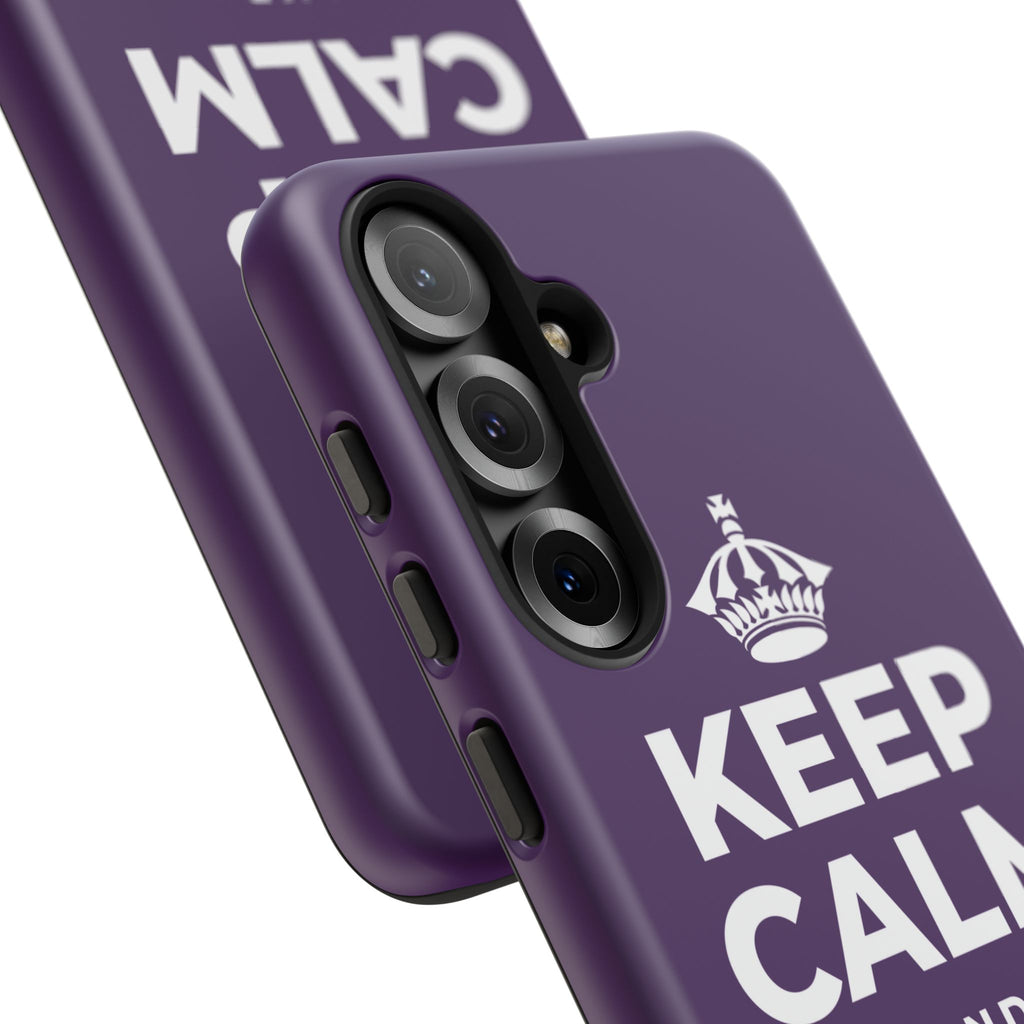 KEEP CALM AND LOCK IN Phone Case