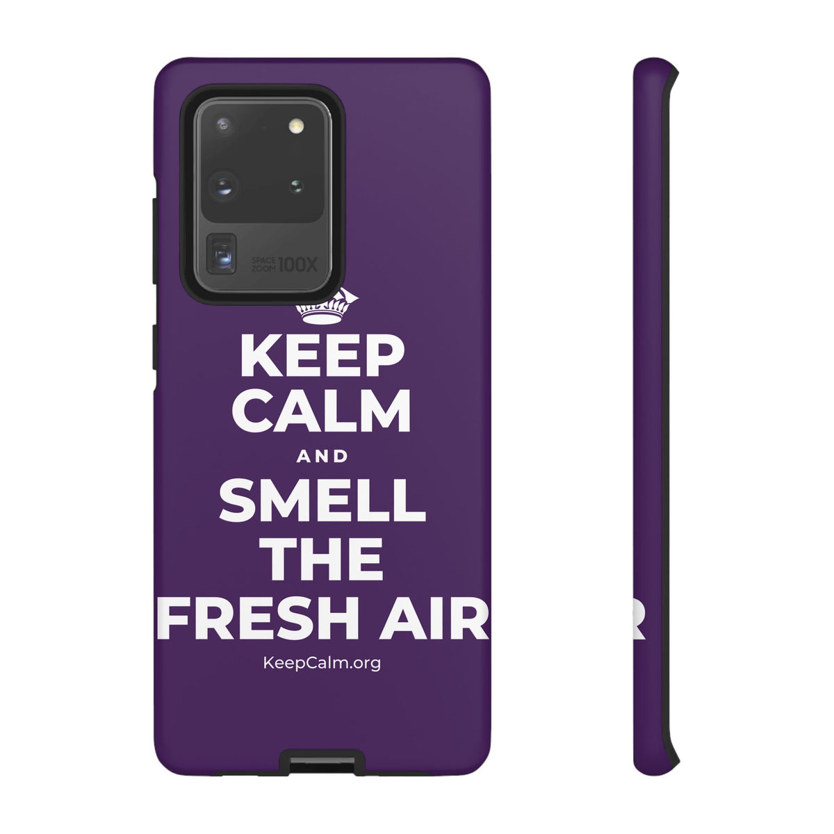KEEP CALM AND SMELL THE FRESH AIR Phone Case