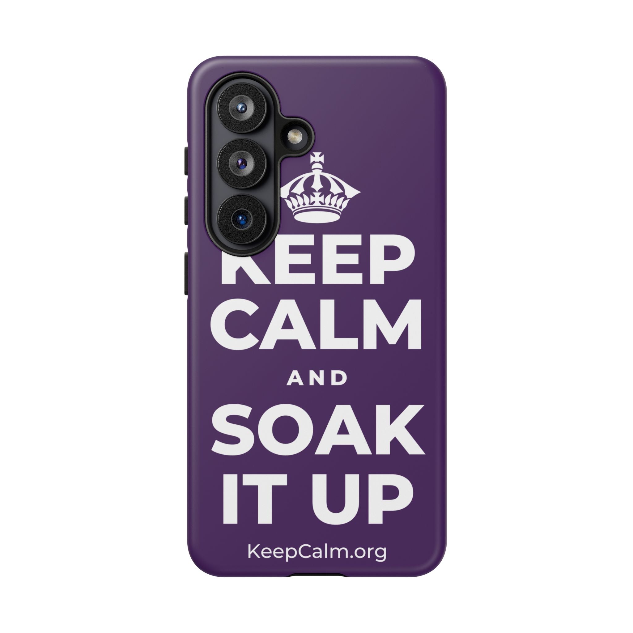 KEEP CALM AND SOAK IT UP Phone Case