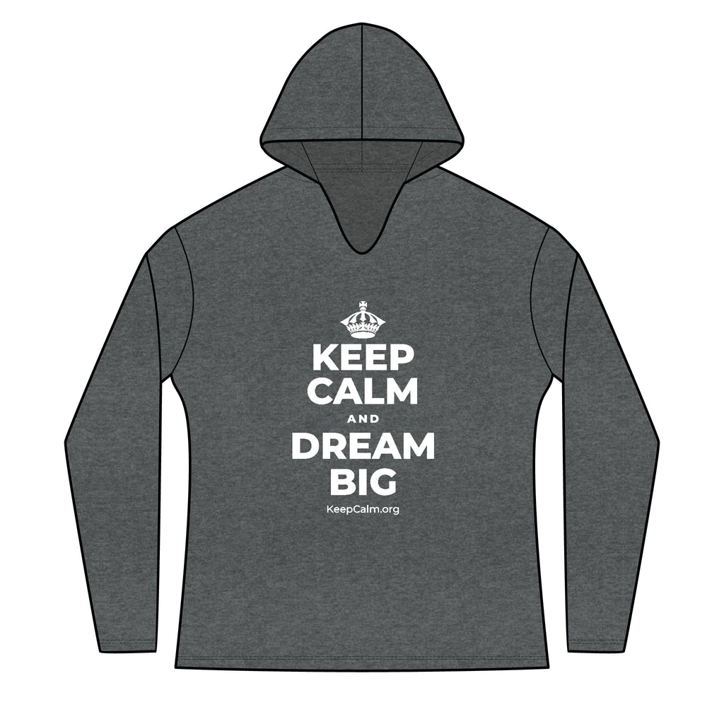 KEEP CALM AND DREAM BIG Women's Long Sleeve Hoodie