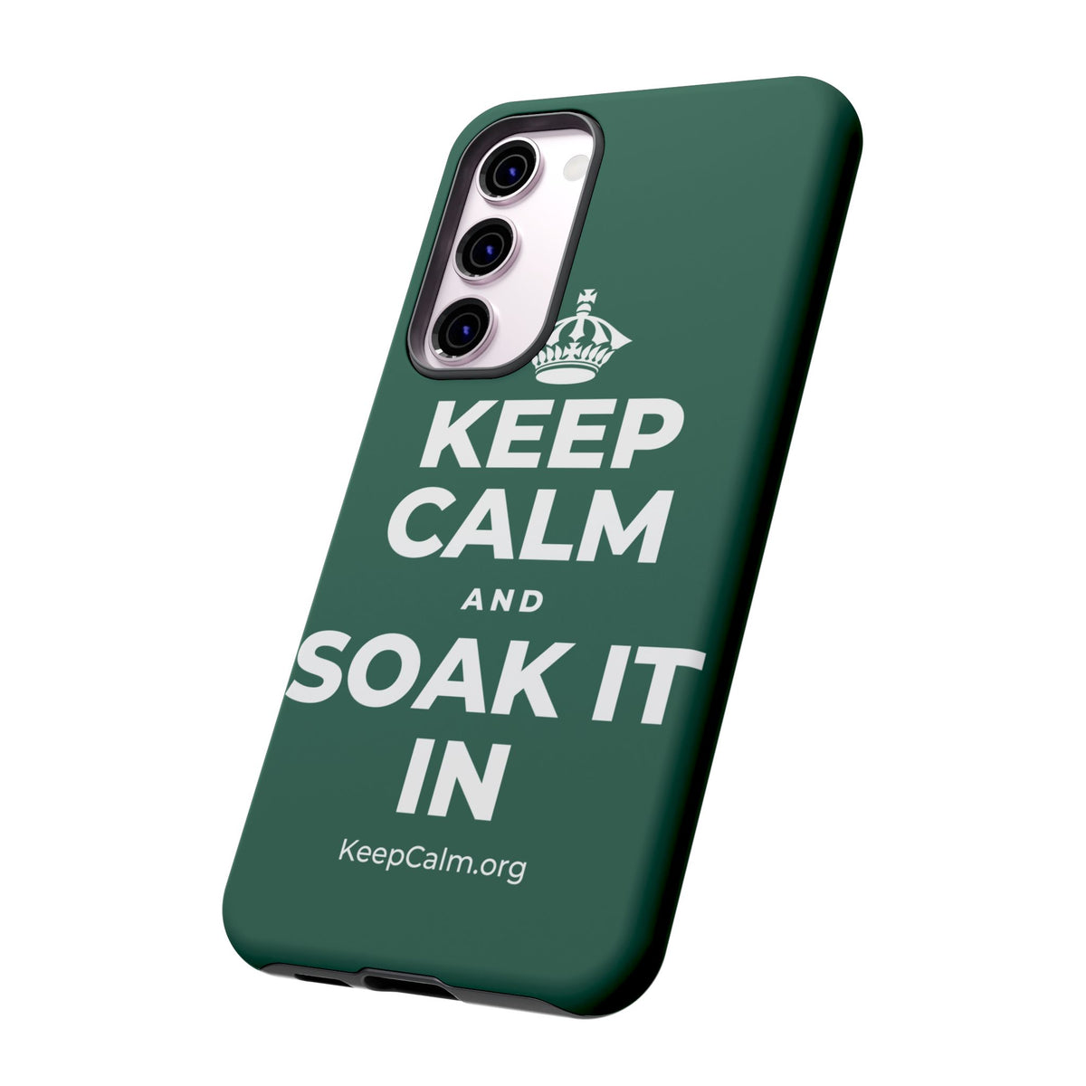KEEP CALM AND SOAK IT IN Phone Case