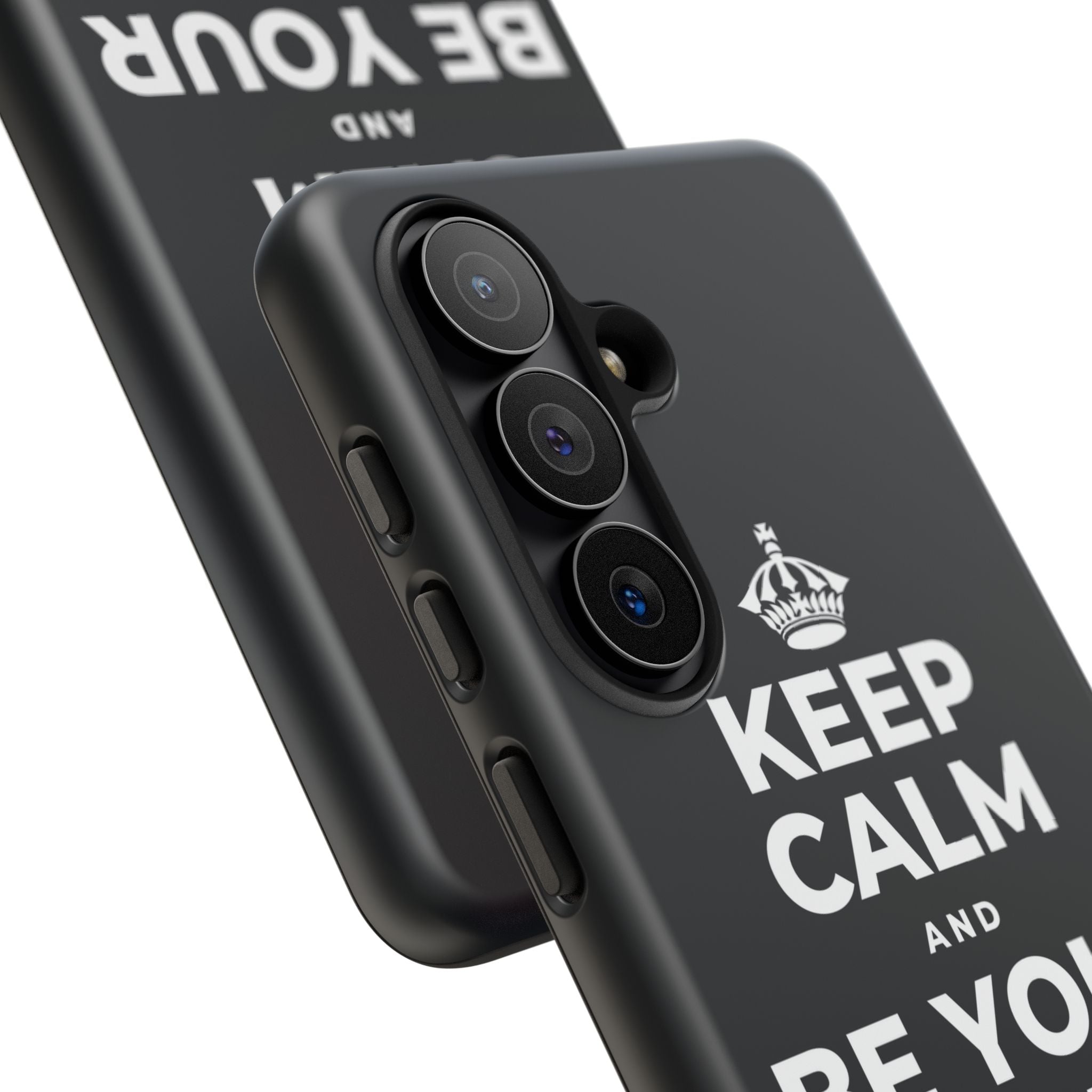 KEEP CALM AND BE YOUR OWN VALENTINE Phone Case (Dark)