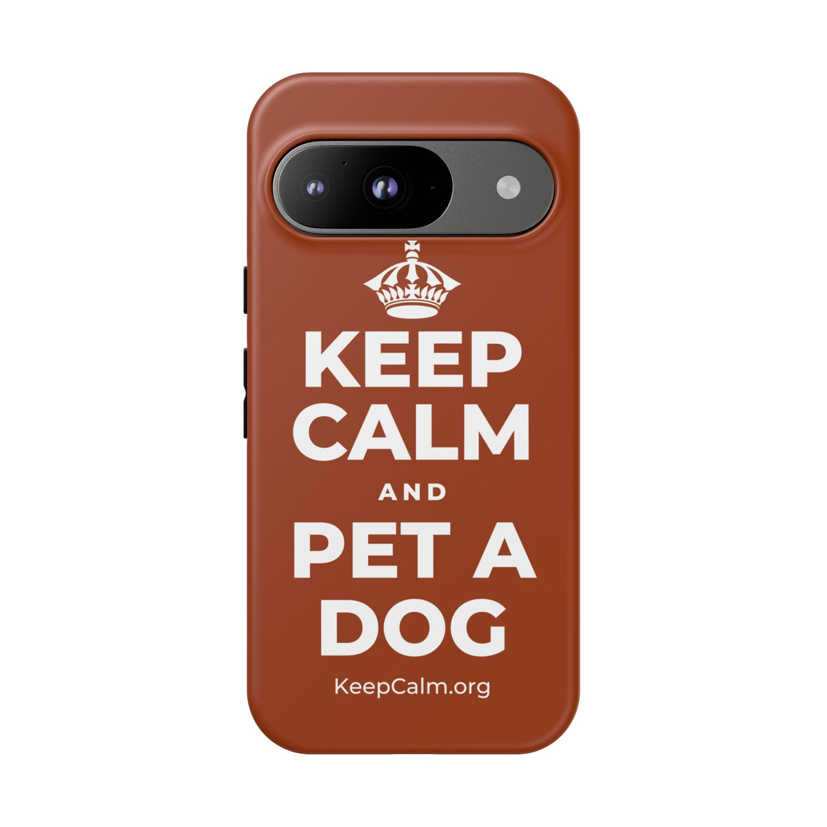 KEEP CALM AND PET A DOG Phone Case