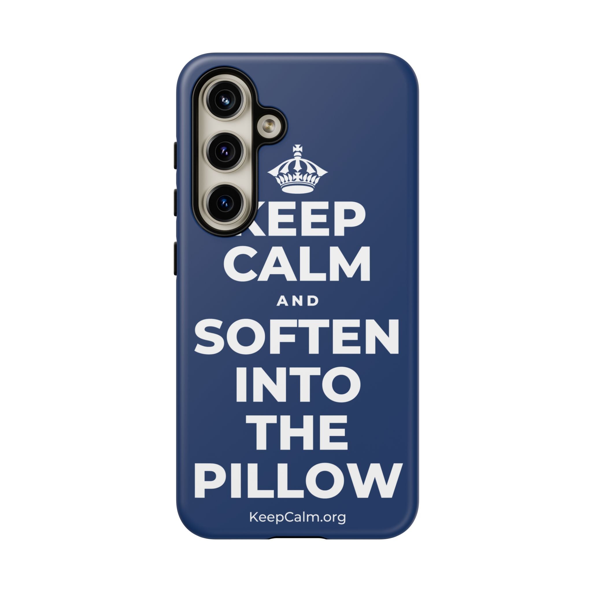 KEEP CALM AND SOFTEN INTO THE PILLOW Phone Case
