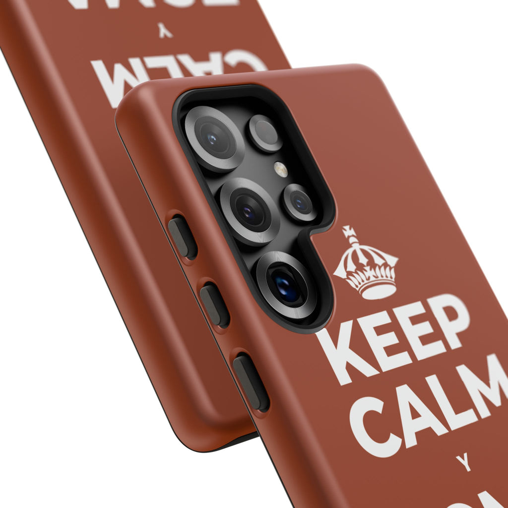 KEEP CALM Y TOMA AGUA Phone Case