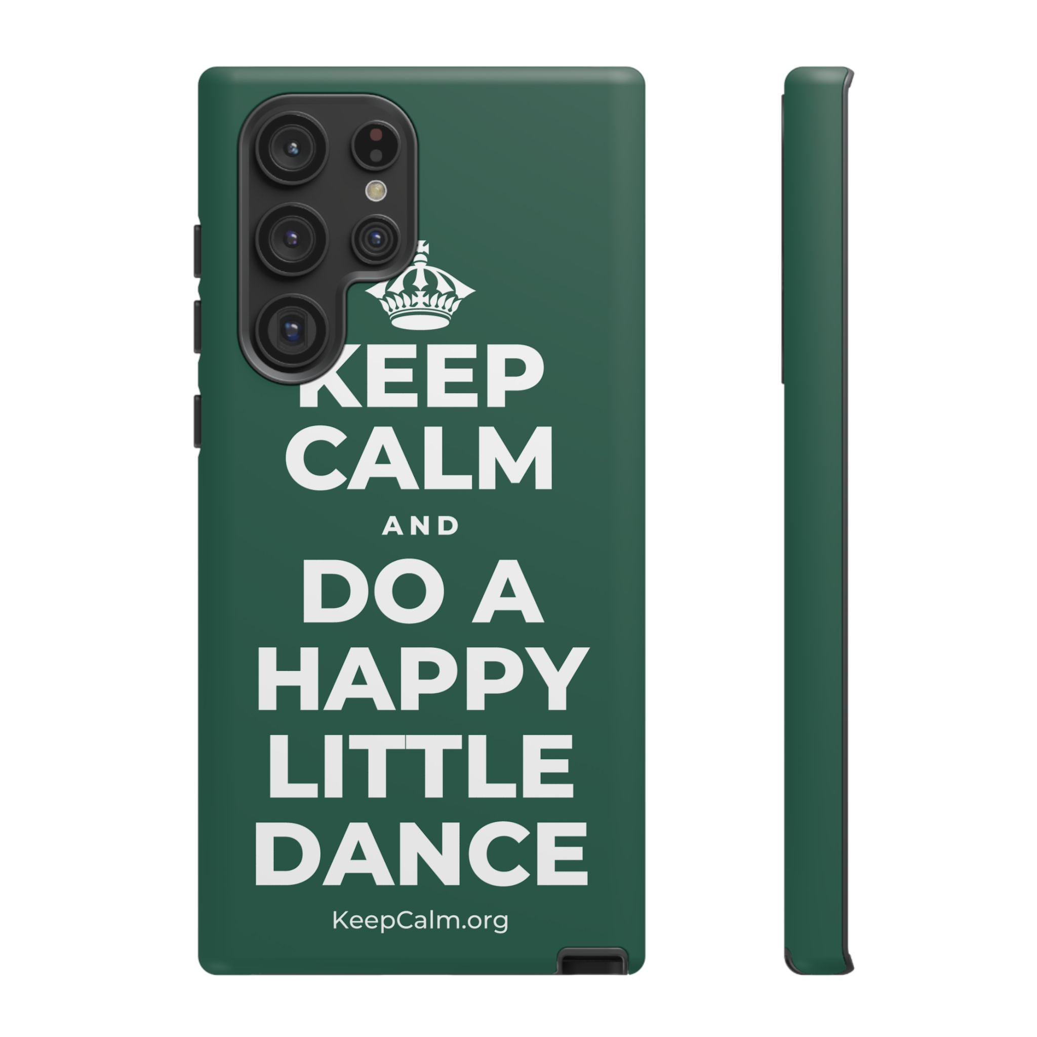 KEEP CALM AND DO A HAPPY LITTLE DANCE Phone Case