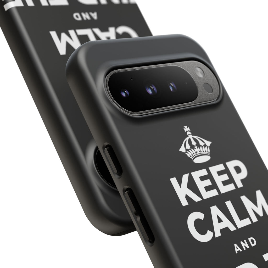 KEEP CALM AND FIND THE HORIZON Phone Case