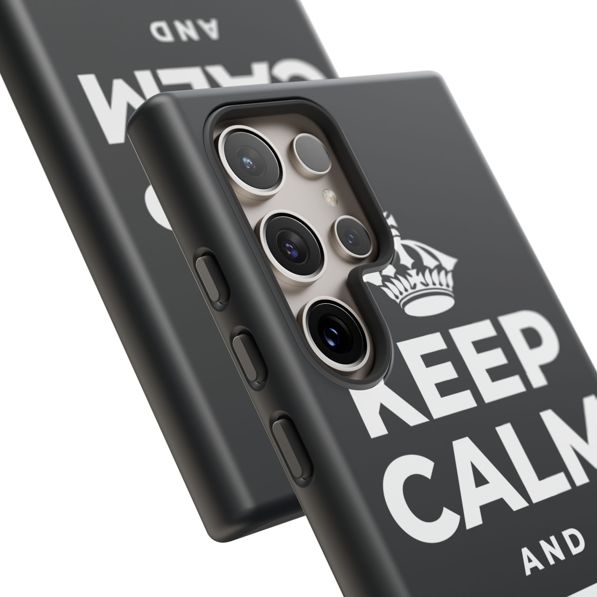 KEEP CALM AND SET IT DOWN Phone Case (Dark)